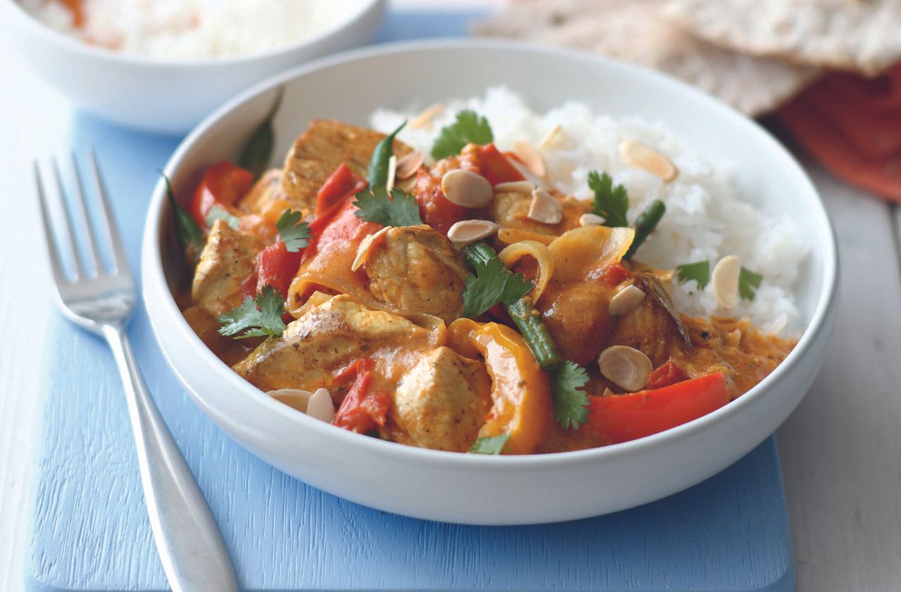 Leftover turkey curry