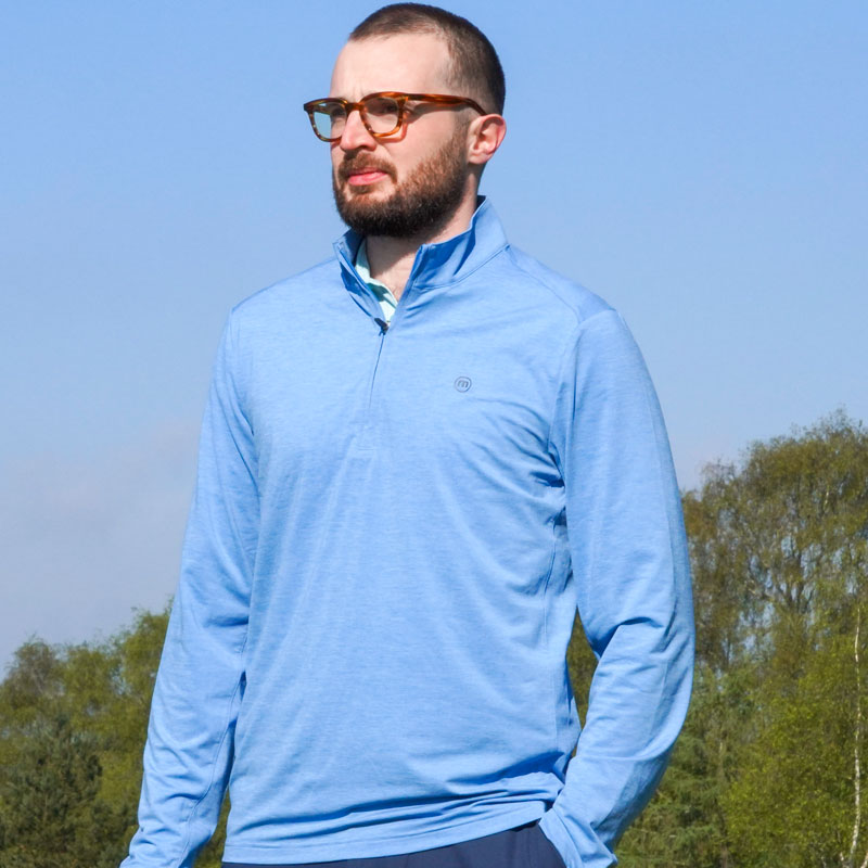 TravisMathew Heater Pro Quarter Zip
