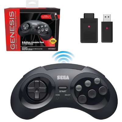 Soy un nerd de Sega Genesis, pero uso este controlador inalámbrico más que mi gamepad original