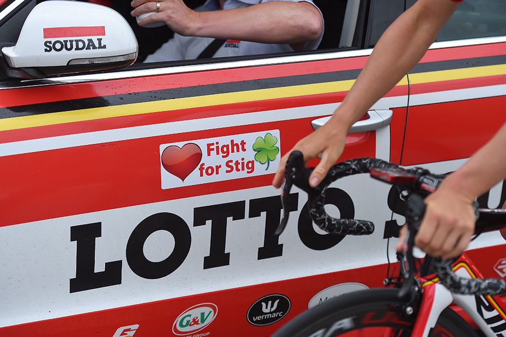 Lotto Soudal are fighting for Stig Broeckx