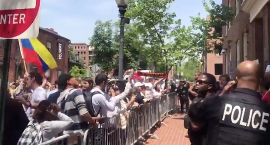 Venezuela Protests in DC. 