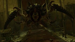 Warhammer 40,000: Space Marine 2 enemies Tyranids Carnifex