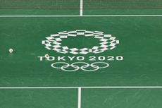 The Tokyo Olympics logo.