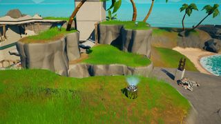 Fortnite investigate an anomaly shark island