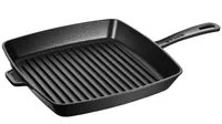 STAUB Cast Iron Square Grill Pan, 12-inch