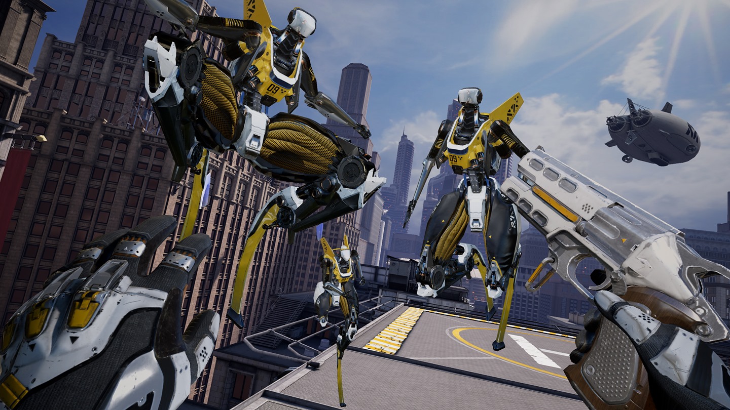 Best Oculus Quest 2 games 2022: robo recall