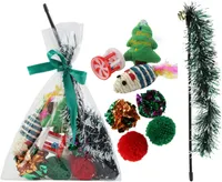 JPB Christmas Cat Toys Variety Pack 8 Pcs