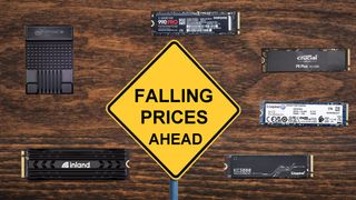 SSD Prices Falling