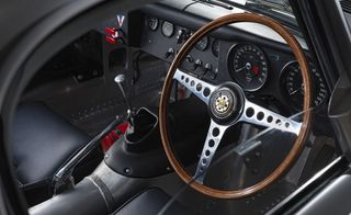 Interior of Jaguar