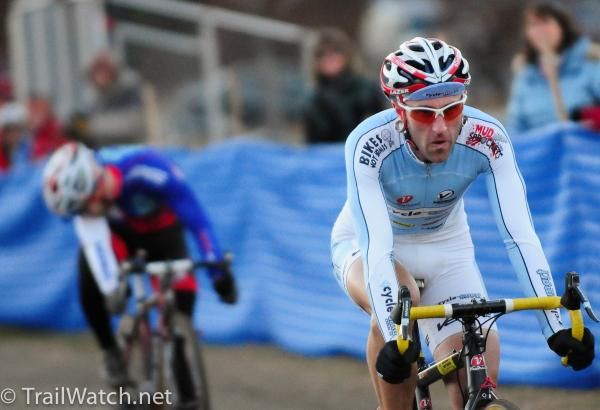 Adam Myerson (Cycle-Smart) nails down third place with a convincing sprint