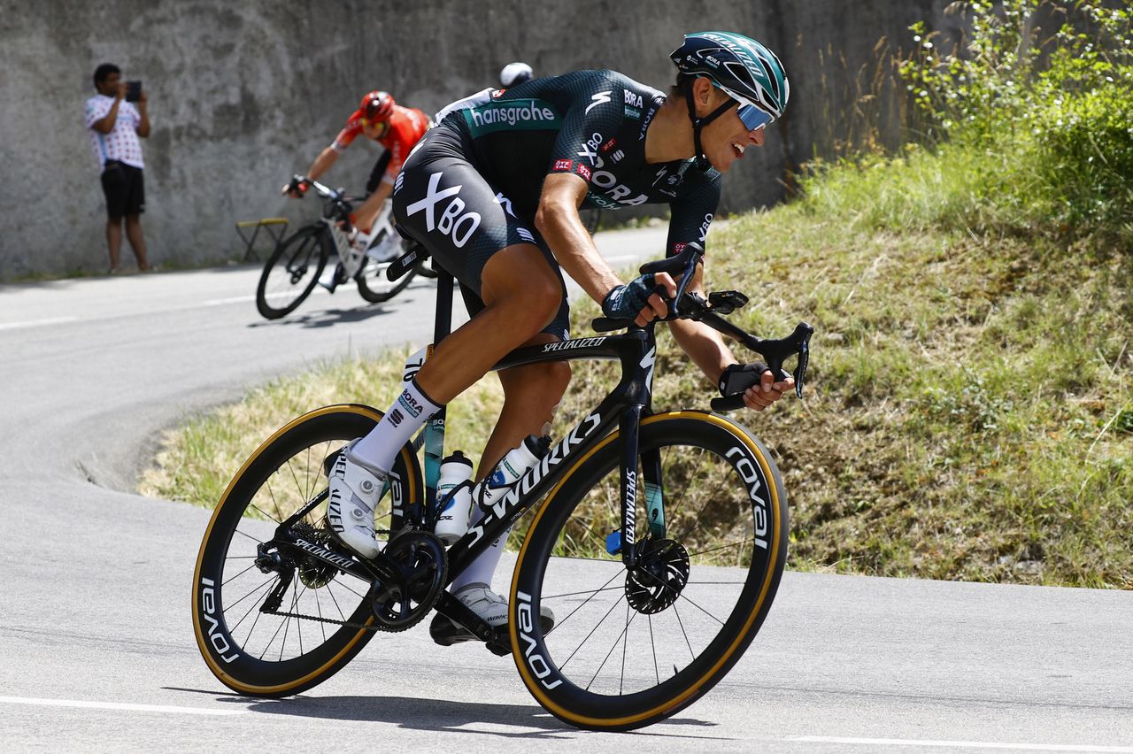 Tour de France 2021 - 108th Edition - 12th stage Saint-Paul-Trois-Chateaux - Nimes 159.4 km - 07/07/2021 - Nils Politt (GER - Bora - Hansgrohe) - photo Luca Bettini/BettiniPhoto&Acirc;&copy;2021