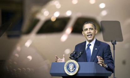 President Obama visits a Boeing plant in Washington state: Three years after the president's $787 billion stimulus was signed into law, critics argue that Obama's policies have failed to help