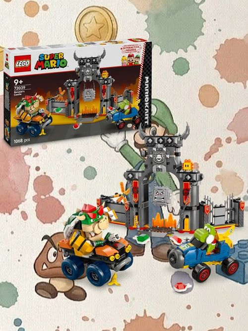 Bowser's Castle Toy - Interactive Set