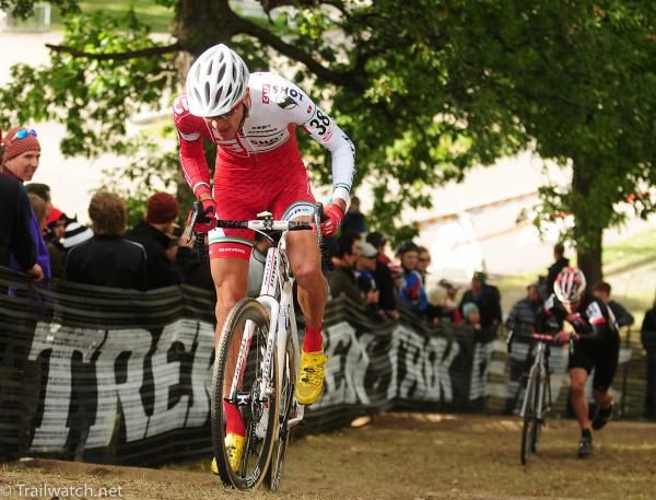 Mountain biker Brady Kappius (Clif Bar) can ride just about anything