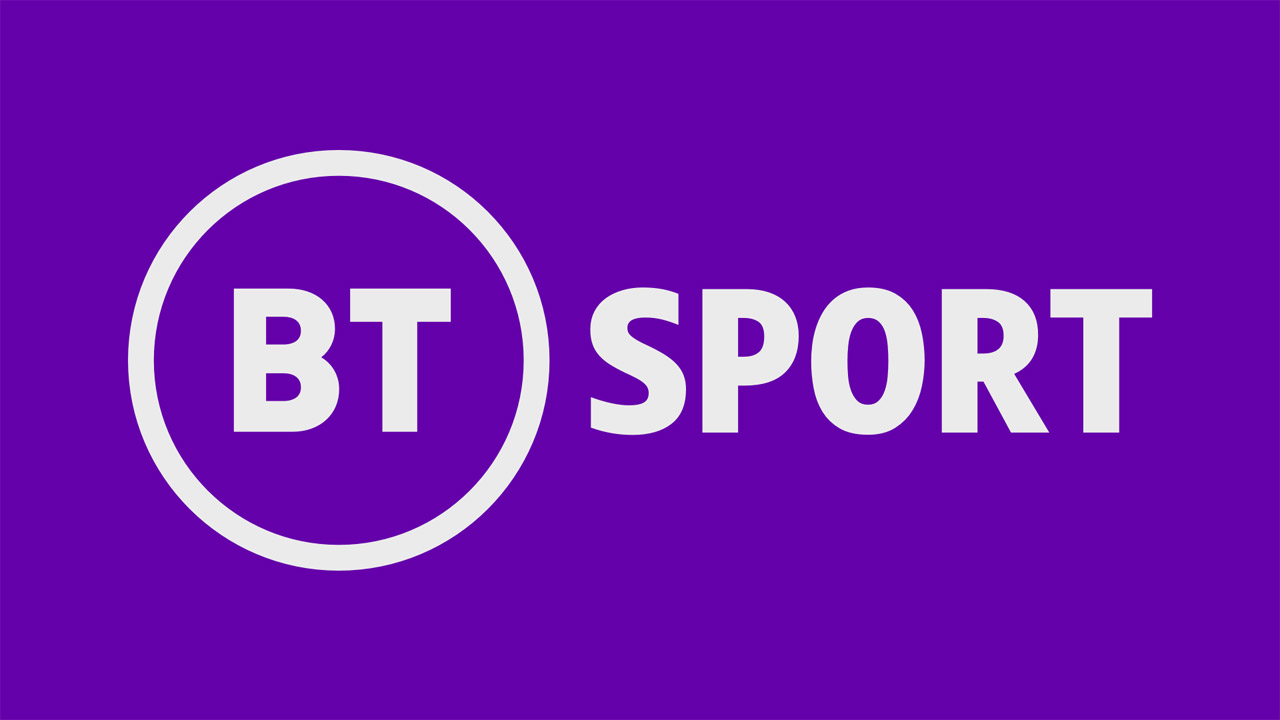 Bandera del logotipo de BT Sport