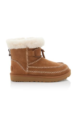 Classic Alpine Mini Shearling Sheepskin Ankle Boots