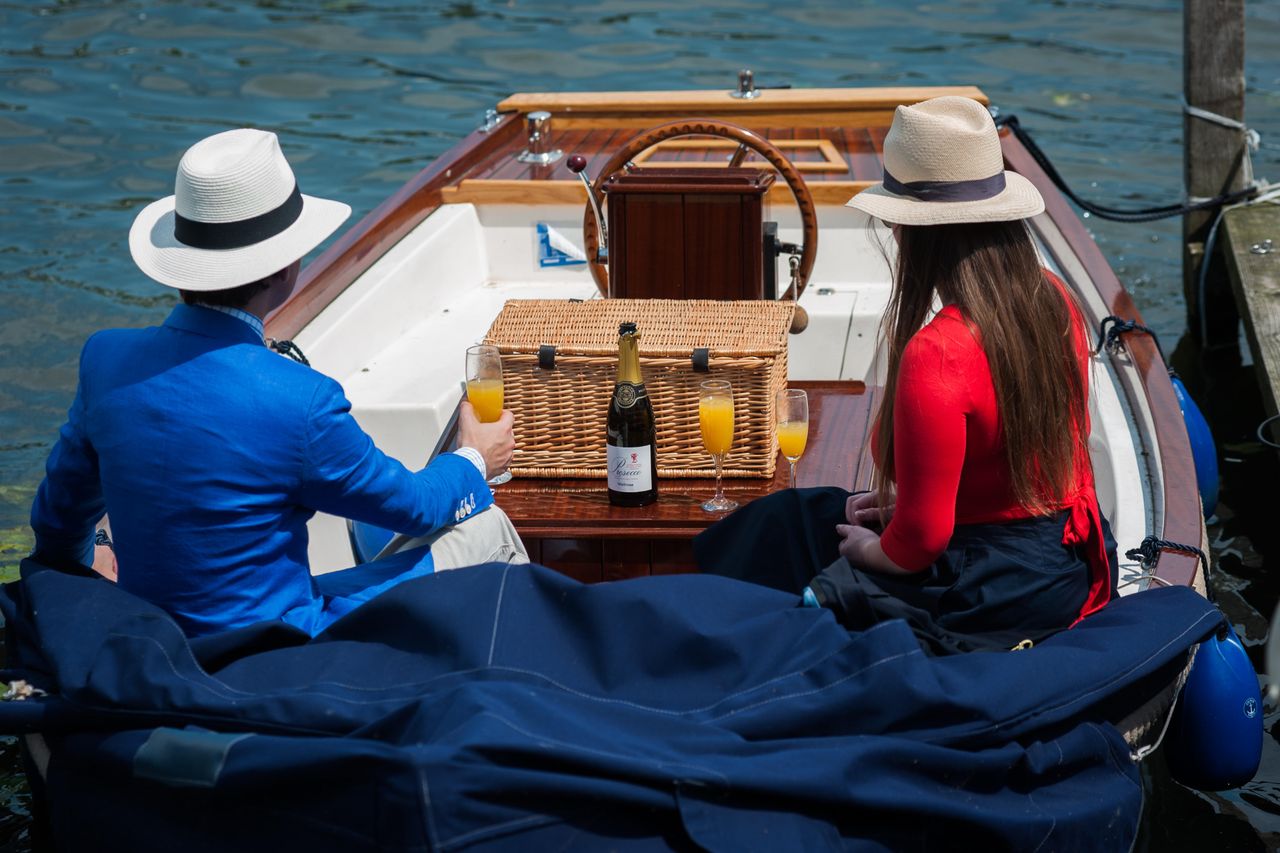 Posh picnic at Henley Royal Regatta