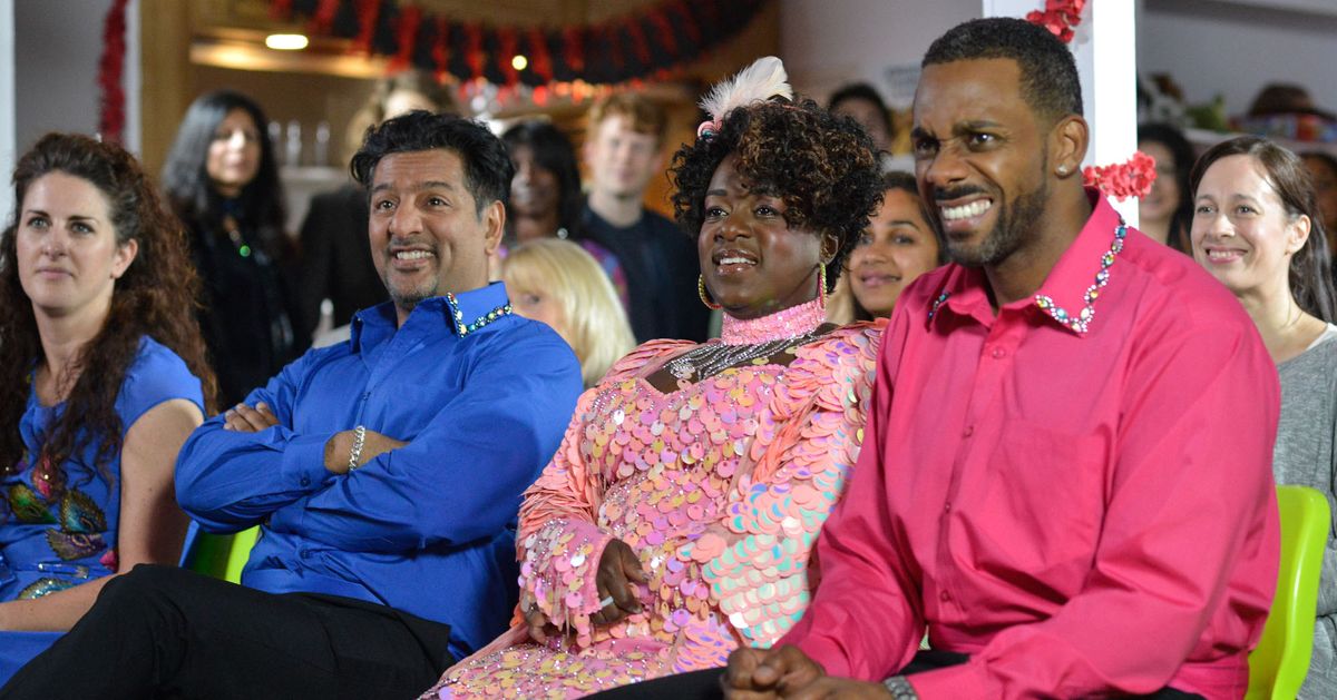 EastEnders Kim Fox Hubbard Vincent Hubbard Masood Ahmed