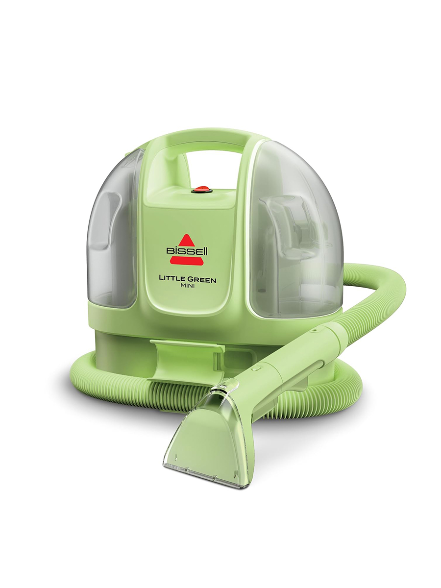 Bissell, Bissell Little Green Mini Portable Carpet and Upholstery Deep Cleaner, Car/auto Detailer, With Hydrorinse Self-Cleaning Tool and 4" Tough Stain Tool, Tea Green, 4075