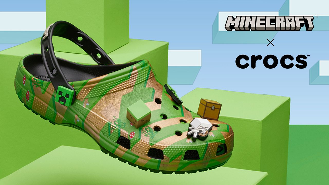 Minecraft x Crocs Collection