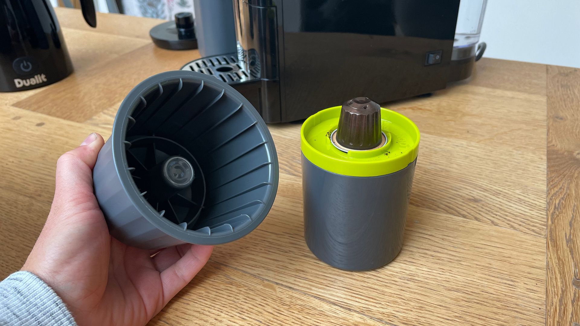 Dualit’s new coffee machine offers a solution to the podrecycling