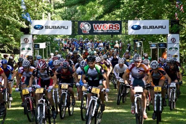 The Cat 1 men start at WORS Reforestation Ramble.