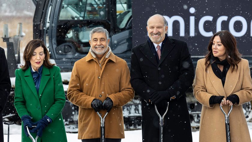 2026 Micron Syracuse, New York groundbreaking ceremony