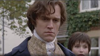 A still from the series Lost in Austen