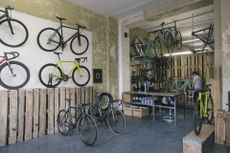 A custom bike shop