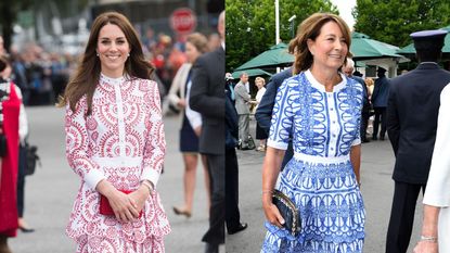 Carole and Catherine Middleton both love these broderie anglaise dresses - here's how to copy this versatile summer style