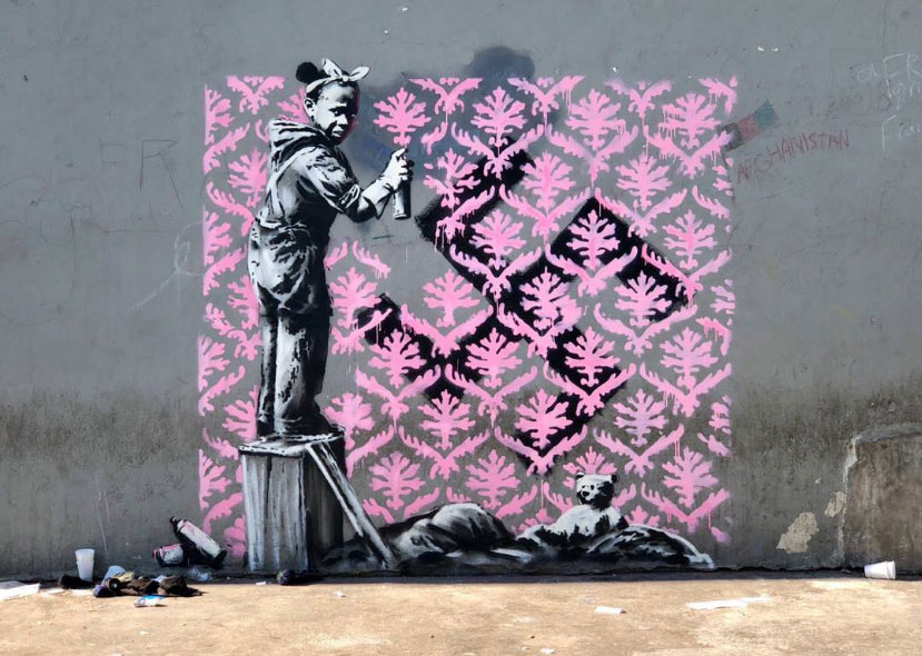 Street art: Banksy