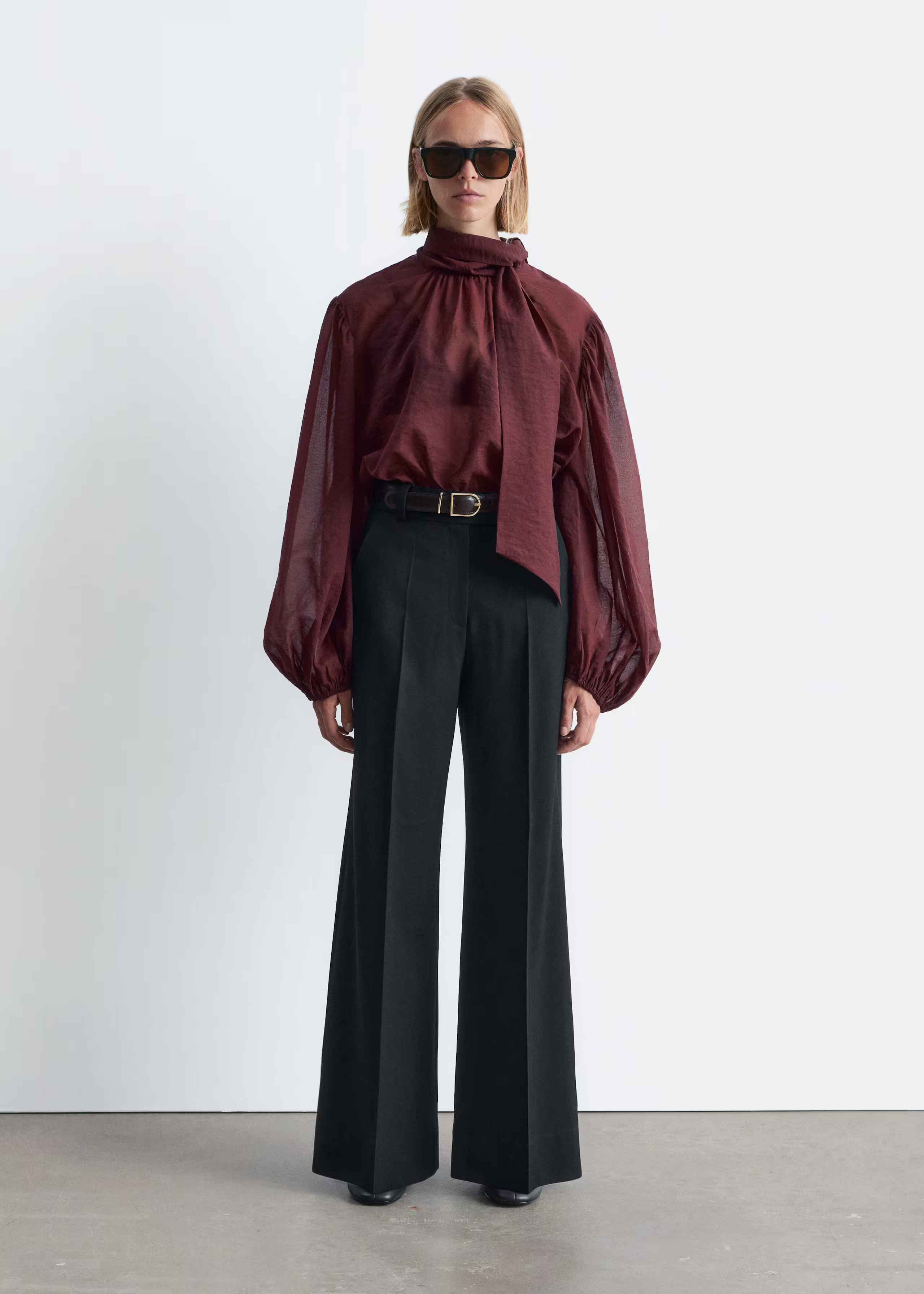 An image of &amp;amp; Other Stories trousers.