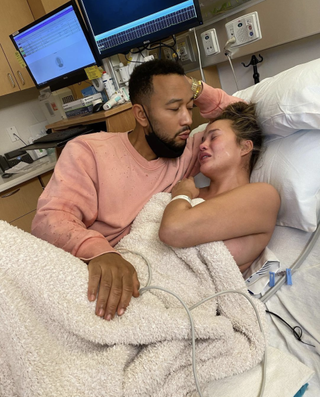 Chrissy Teigen and her husband John Legend mourning the loss of their son, Jack