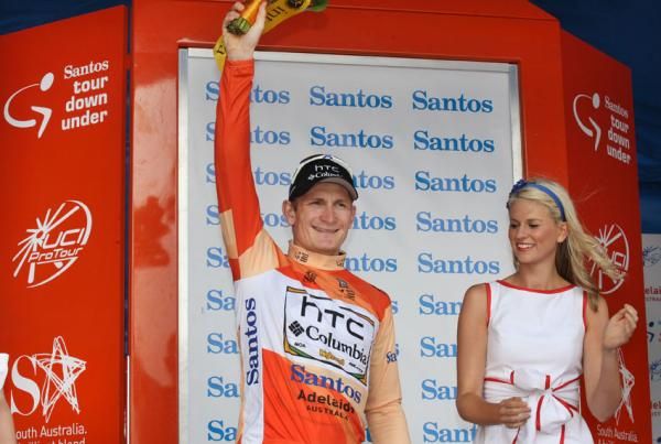 Santos Tour Down Under leader Andre Greipel.