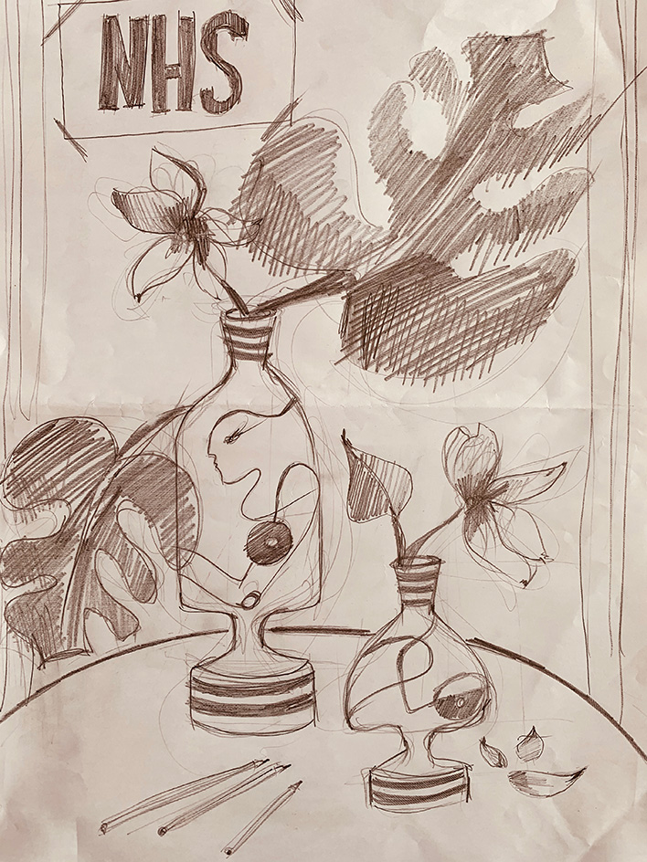 ceramic vases