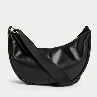 M&S Faux Leather Sling Cross Body Bag