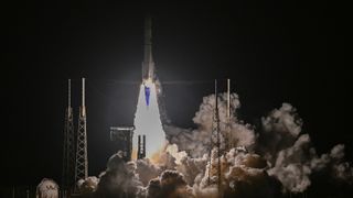 The launch sent Astrobotic's Peregrine moon lander toward Earth's nearest neighbor, where it is expected to land on Feb. 23.