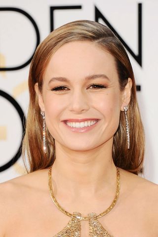 Brie Larson at the Golden Globes 2016