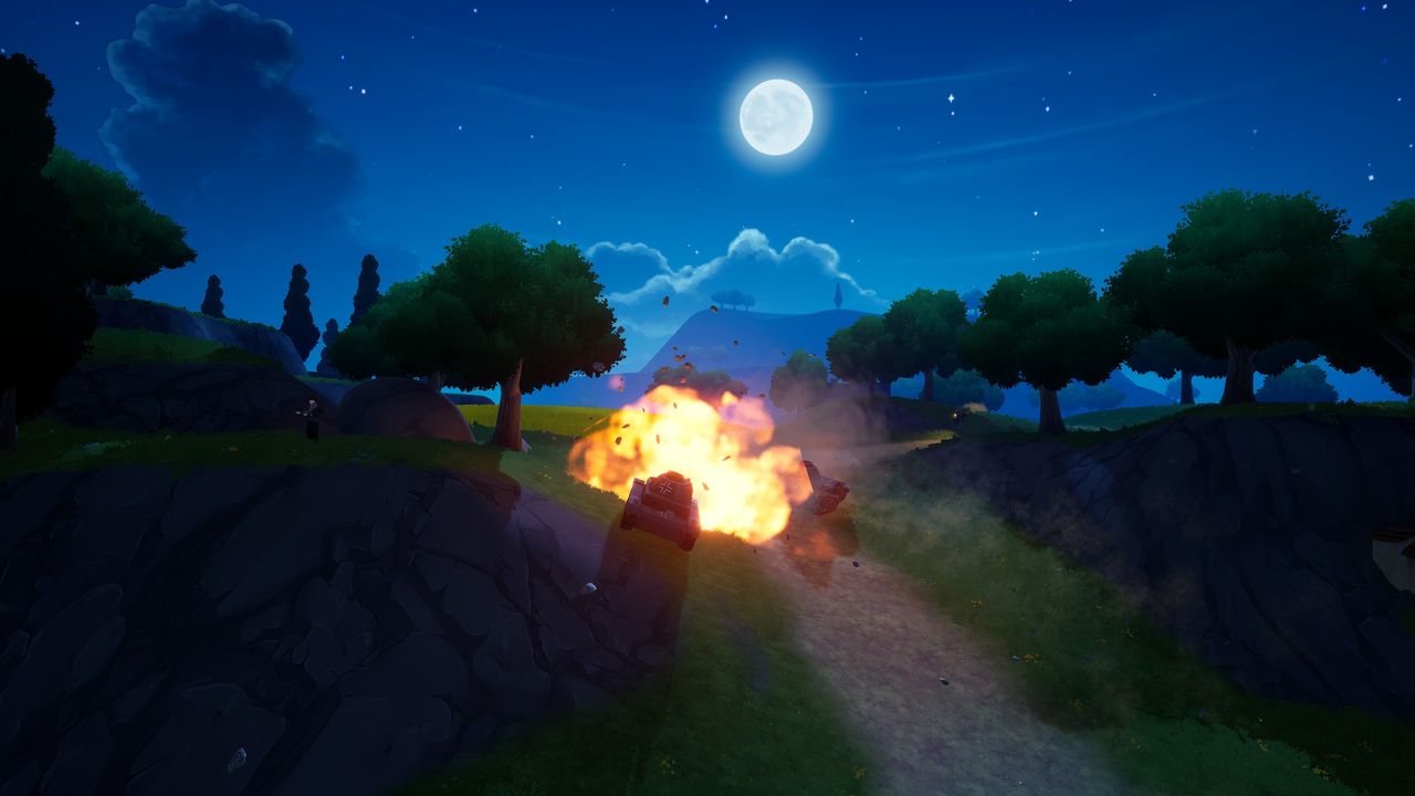 Screenshot from an in-development build of Heroes of Valor