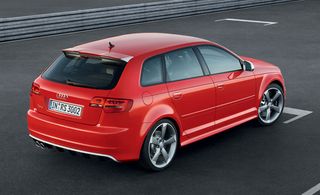 The RS3 Sportback is all-wheel drive and is fitted with a seven-speed