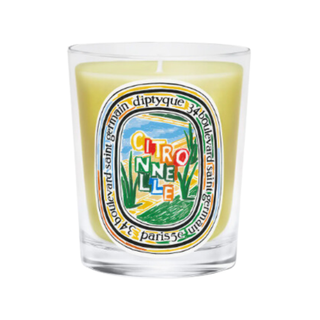 lemongrass scented candle