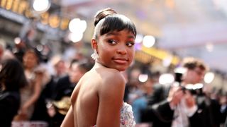 Saniyya Sidney attends the 94th annual Academy Awards