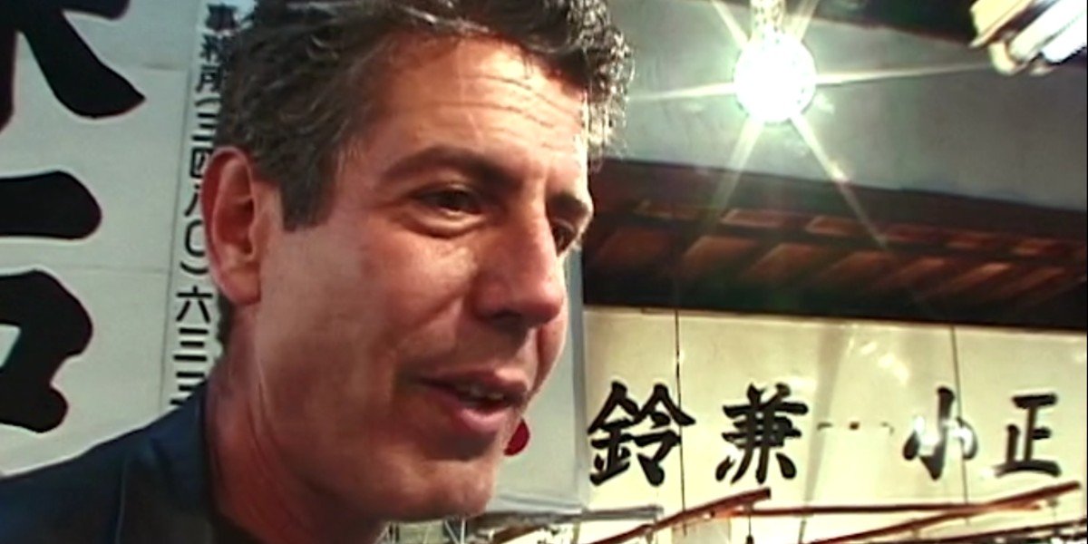 Anthony Bourdain in The Cook's Tour