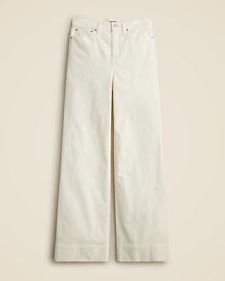 Wide-Leg Corduroy Trouser