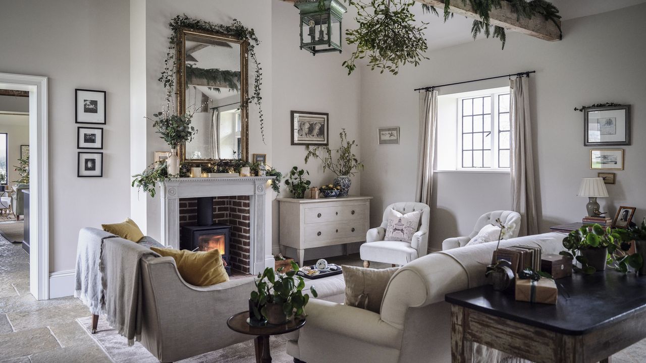 kent stable block conversion living room