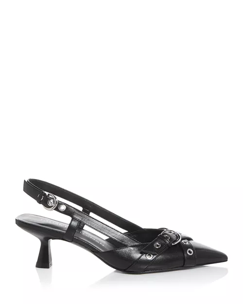 Women's Supermoto Slingback Pumps