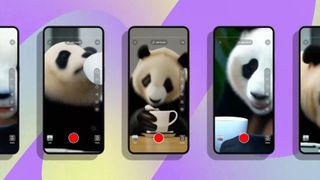 AI generated videos of pandas