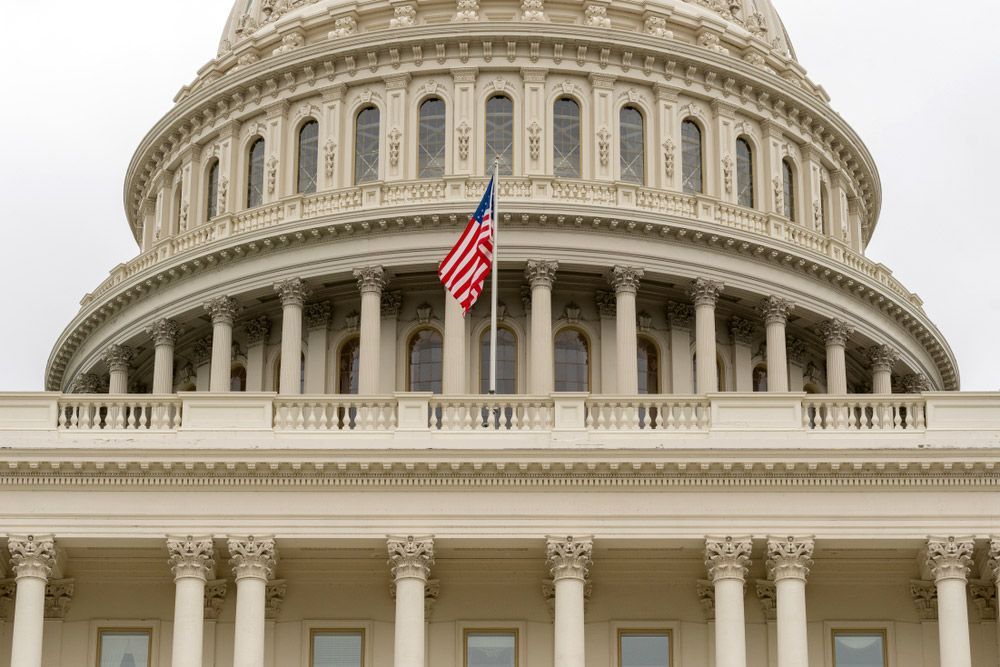 U s government. The u.s. Capitol building.