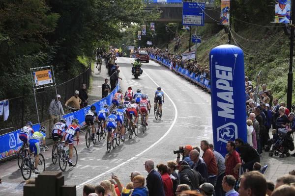 The summit of the Cauberg is close