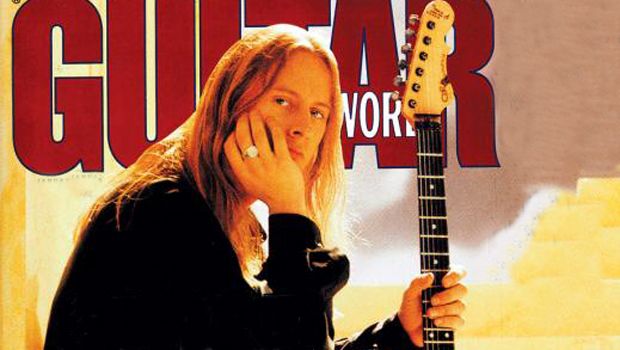 Jerry Cantrell Dissects Alice In Chains Self Titled Album In This Classic 1996 Guitar World Interview I Ve Never Been A Big Soloist I Just Do What Fits The Part Guitar World